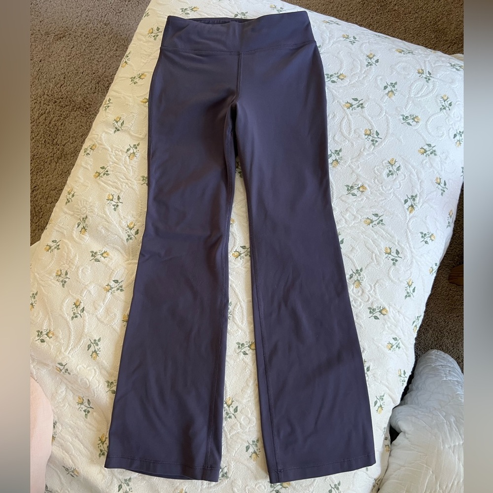 Athleta Girl Dusty Purple Flare Leggings